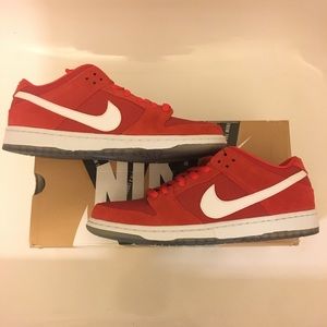 ❌SOLD❌Nike SB Dunk Low Challenge Red Sz 9 RARE